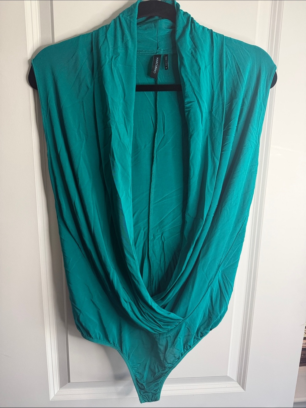 Marciano Sleeveless Cowl Neck Bodysuit